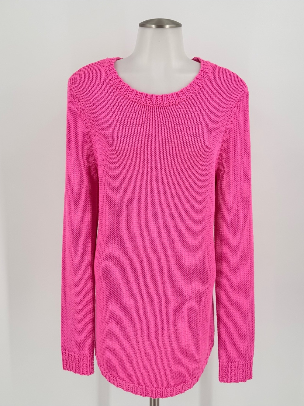 Ralph Lauren Bright Pink Crew Neck Sweater